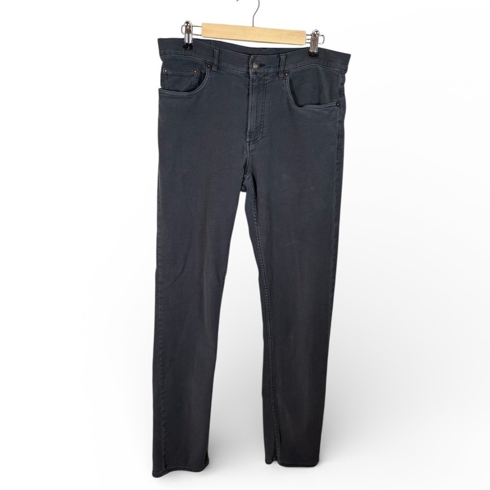 Faherty Brand Men's‎ Jeans Size 33x31 Gray Cotton Blend Straight Leg